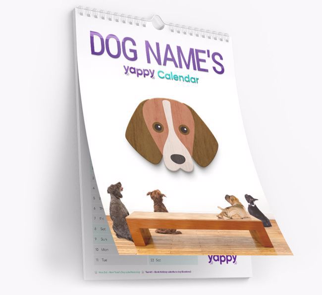 Personalised {dogsName}'s 2024 Calendar